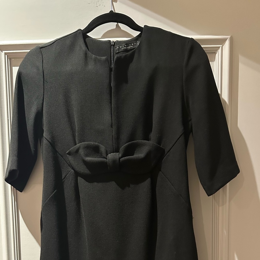 Twin-Set Black MIDI dress size small - Picture 4 of 4